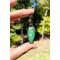 Wirewrapped Green Australian Jade Chrysoprase Pendant by Rock My Zen